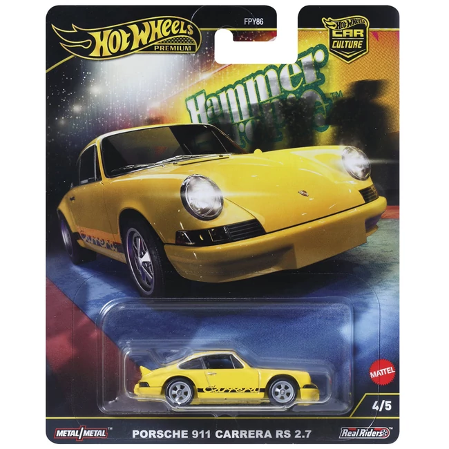 Hot Wheels: Autó Cool-túra kisautó Porsche 911 Carrera RS 2.7 1/64 – Mattel
