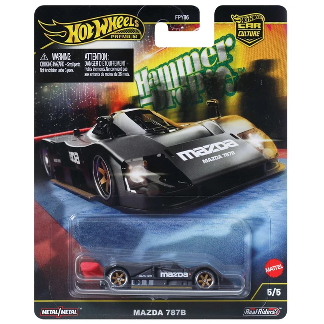 Hot Wheels: Autó Cool-túra kisautó Mazda 787B 1/64 – Mattel