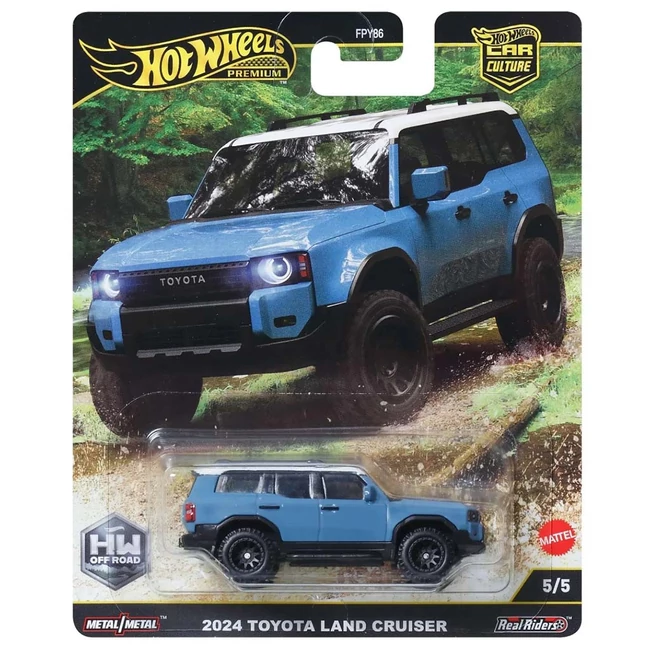 Hot Wheels: Cool-túra 2024 Toyota Land Cruiser kisautó 1/64 – Mattel