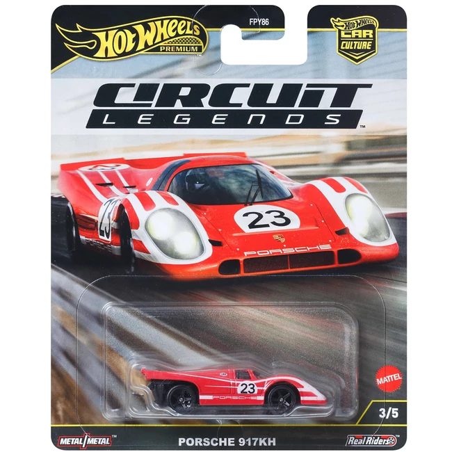 Hot Wheels – Car Culture: Porsche 917KH kisautó 1/64 – Mattel