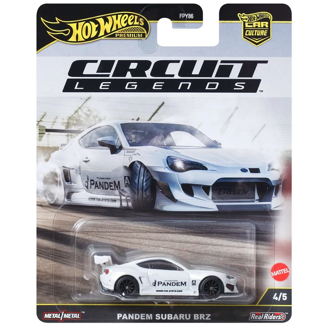 Hot Wheels – Car Culture: Pandem Subaru BRZ kisautó 1/64 – Mattel