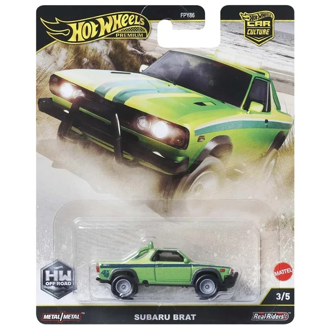 Hot Wheels: Cool-túra Subaru Brat kisautó 1/64 – Mattel