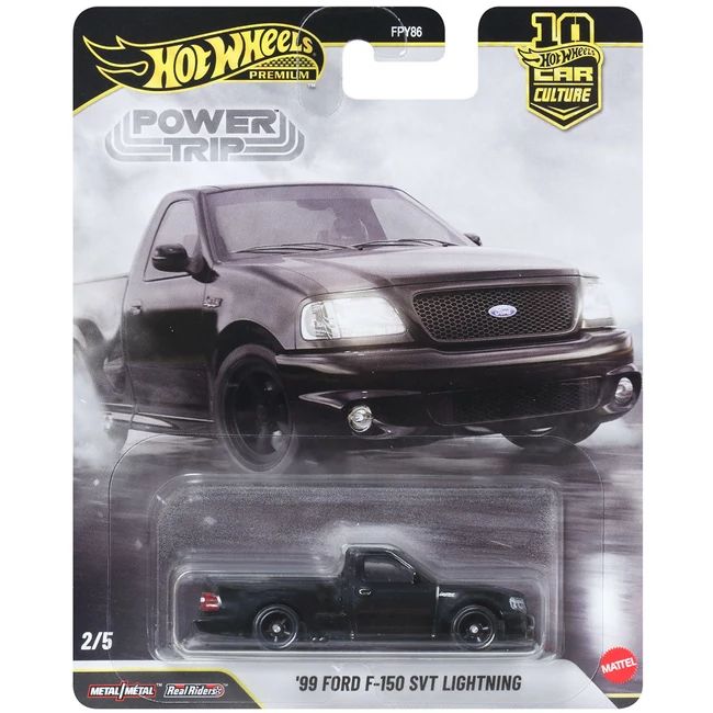 Hot Wheels Premium: Cool-túra ’99 Ford F-150 SVT Lightning kisautó 1/64 - Mattel