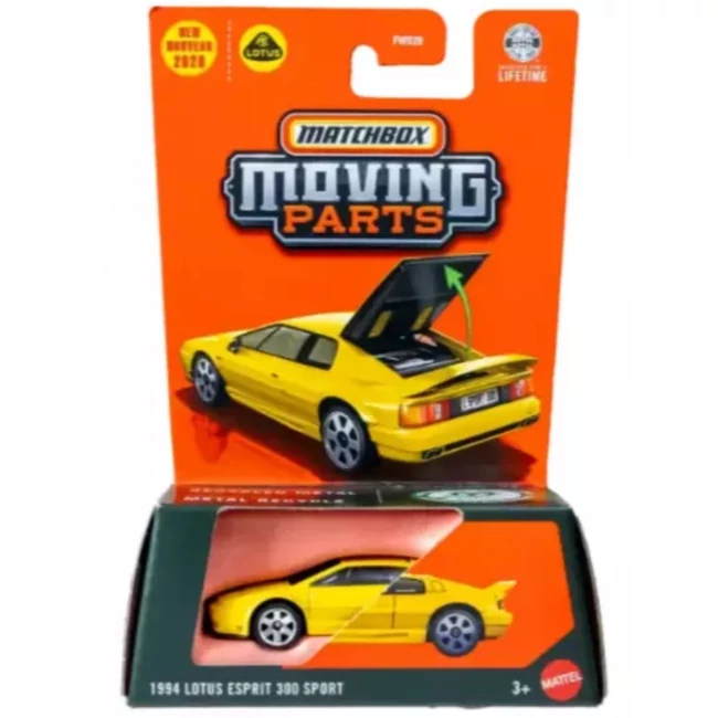 Matchbox Moving Parts: 1994 Lotus Esprit 300 Sport nyitható kisautó 1/64 – Mattel