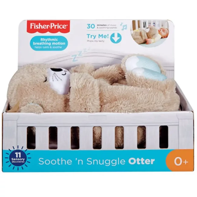 Fisher-Price: Szunyókáló vidra funkciókkal – Mattel