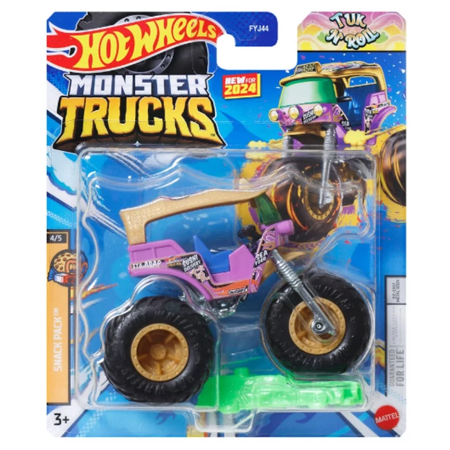 Hot Wheels Monster Trucks: Truck N Roll monster kisautó 1/64 – Mattel