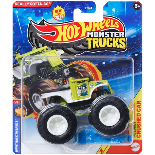 Hot Wheels Monster Trucks: Really Gotta-Go kisautó 1/64 – Mattel