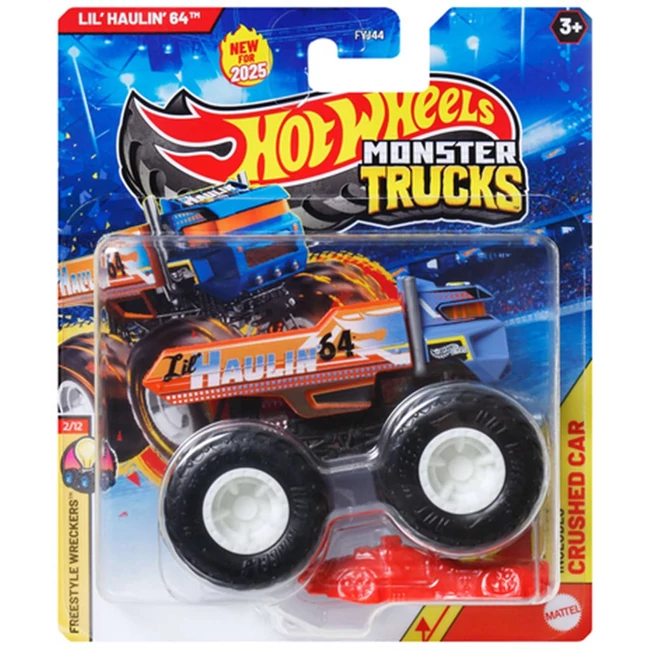 Hot Wheels: Monster Trucks – Lil’ Haulin’ 64 kisautó 1/64 – Mattel