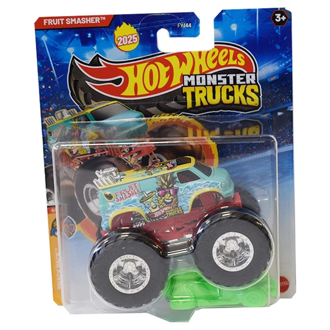Hot Wheels: Monster Trucks – Fruit Smasher kisautó 1/64 – Mattel