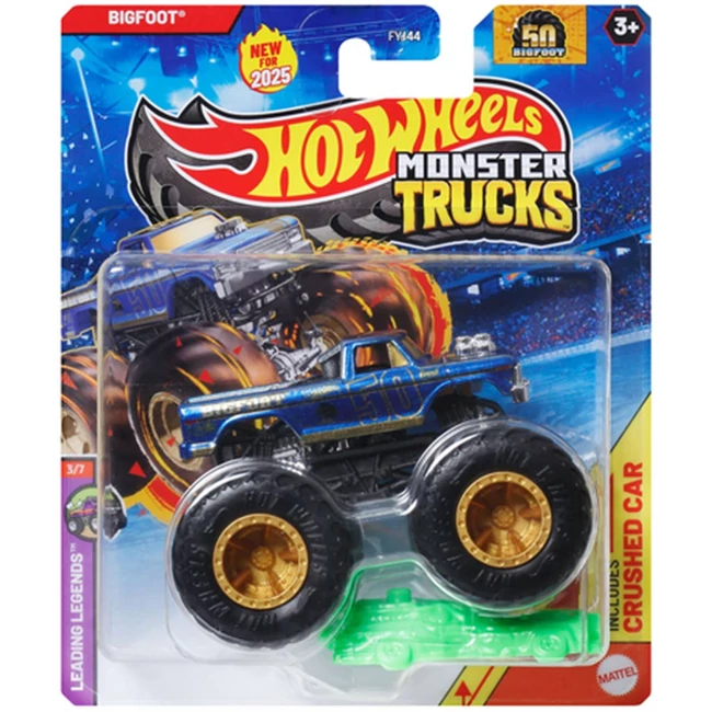 Hot Wheels: Monster Trucks – Bigfoot kisautó 1:64 – Mattel