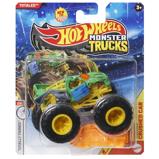 Hot Wheels Monster Trucks: Totaled kisautó 1/64 – Mattel