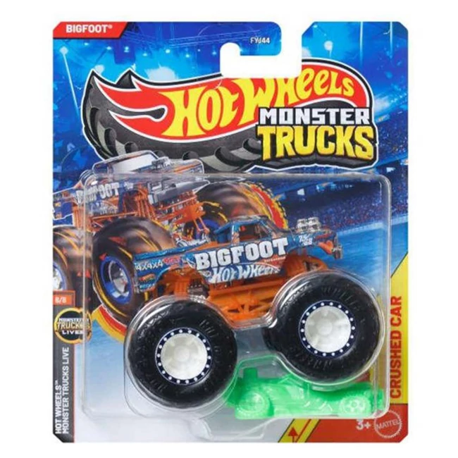 Hot Wheels Monster Trucks Live: Bigfoot kisautó 1/64 – Mattel