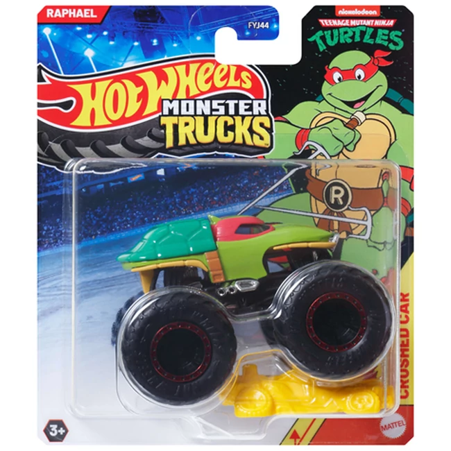 Hot Wheels: Monster Trucks – Raphael kisautó 1/64 – Mattel