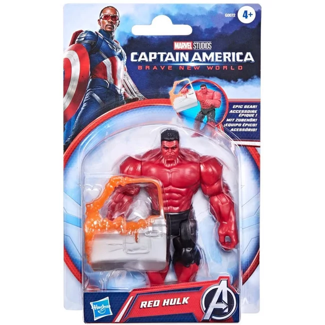 Bosszúállók Epic Hero Series: Red Hulk 10 cm-es akciófigura – Hasbro