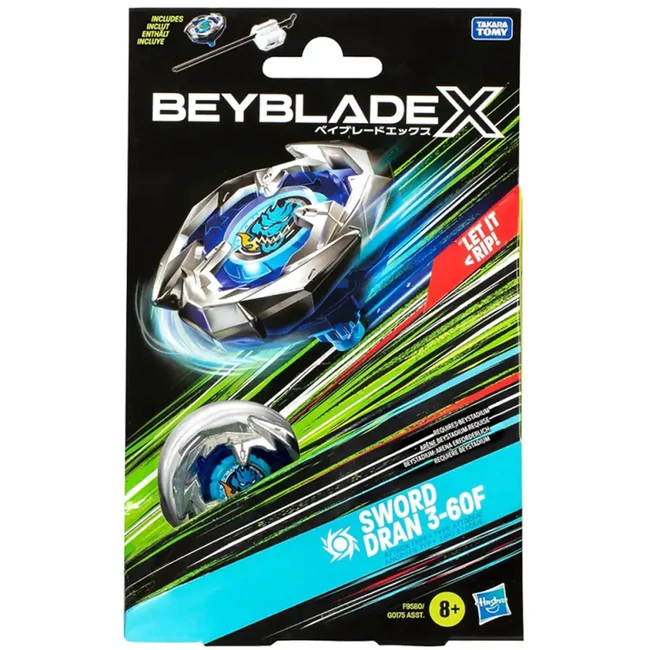 Beyblade X: Starter Pack – Top Sword Dran kezdőszett – Hasbro
