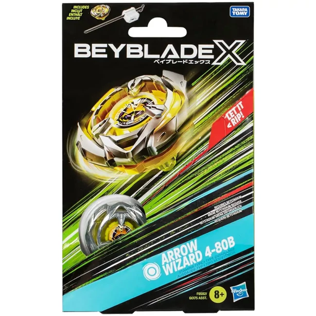 Beyblade X: Starter Pack – Top Arrow Wizard kezdőszett – Hasbro