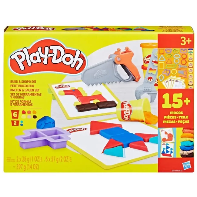Play-Doh: Építs és formázz nagy gyurmaszett – Hasbro