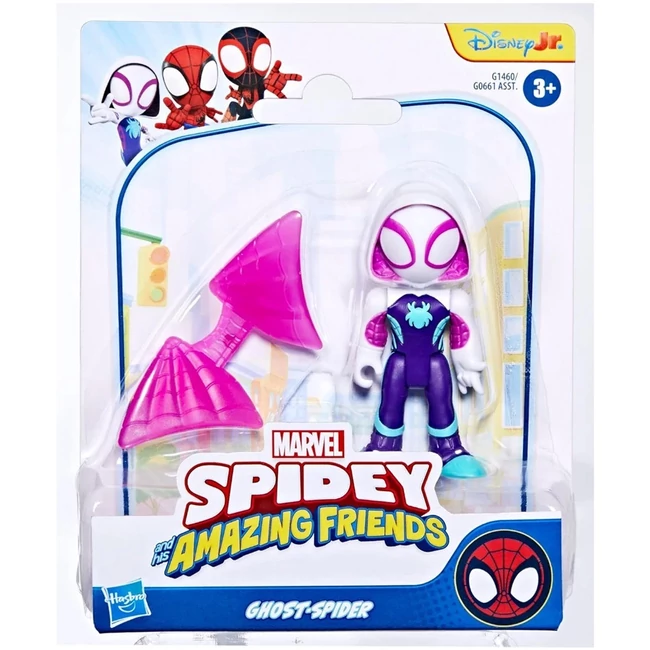 Póki és csodálatos barátai: Ghost-Spider játékfigura kiegészítővel – Hasbro