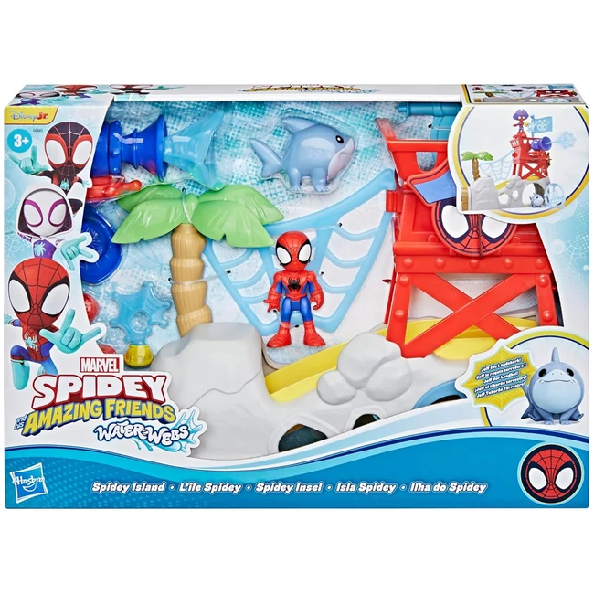 Póki és csodálatos barátai Waterwebs: Póki szigete játékszett – Hasbro