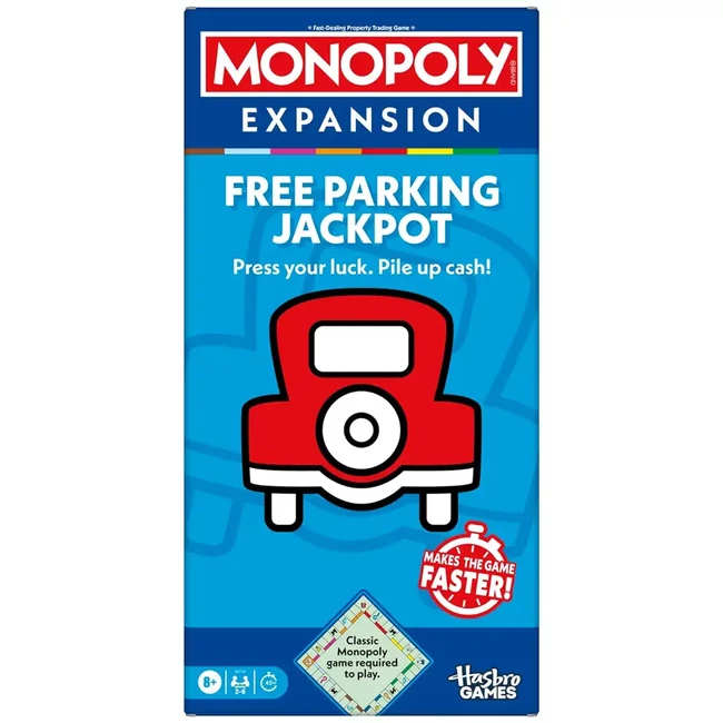 Monopoly: Free Parking Jackpot kiegészítő pakli – Hasbro