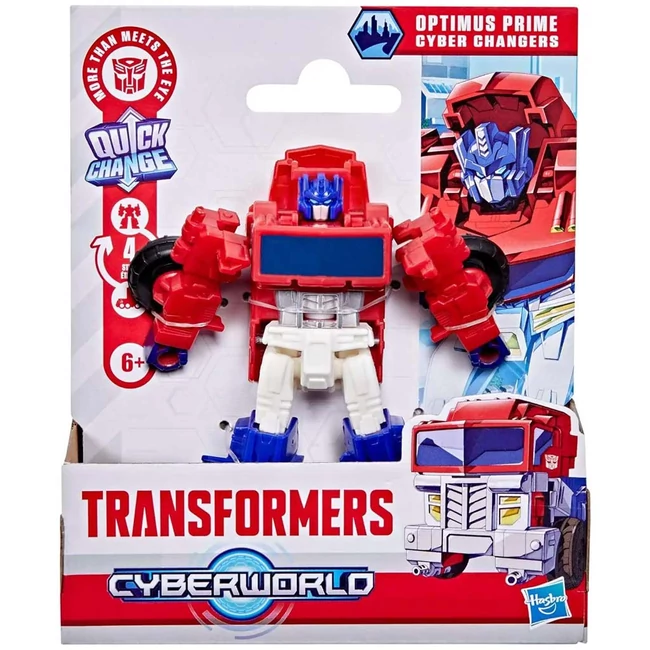 Transformers Cyberworld: Optimus Prime – Cyber Changers figura – Hasbro