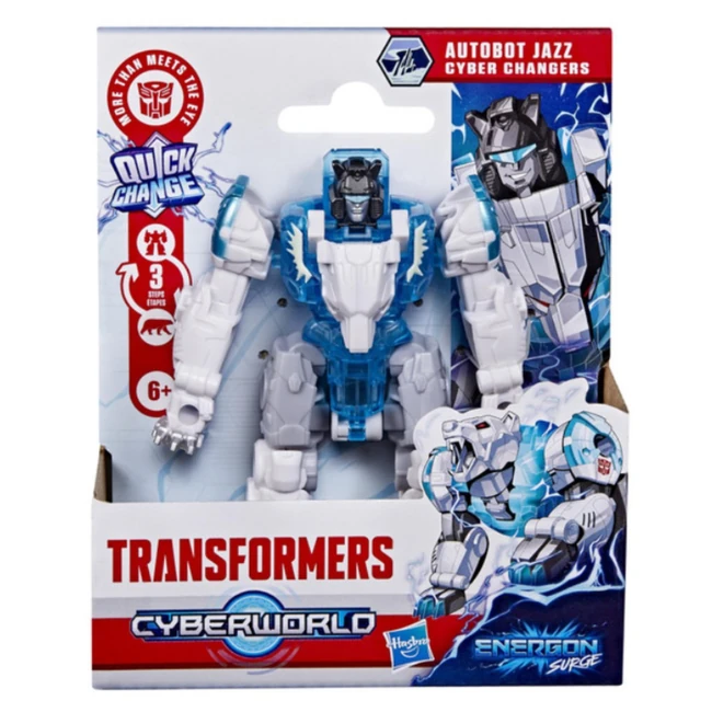 Transformers Cyberworld Cyber Changers: Autobot Jazz átalakítható robotfigura - Hasbro