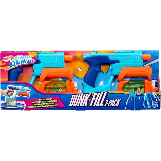 Nerf: Super Soaker Dunk Fill vízipisztoly dupla csomag – Hasbro