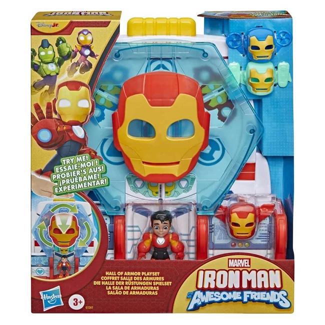 Marvel Vasember és csodálatos barátai - Hall of Armor játékszett - Hasbro