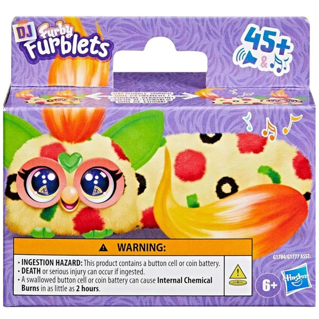 Furby: DJ Furblets Pepp-Oh-Roni interaktív plüss figura – Hasbro