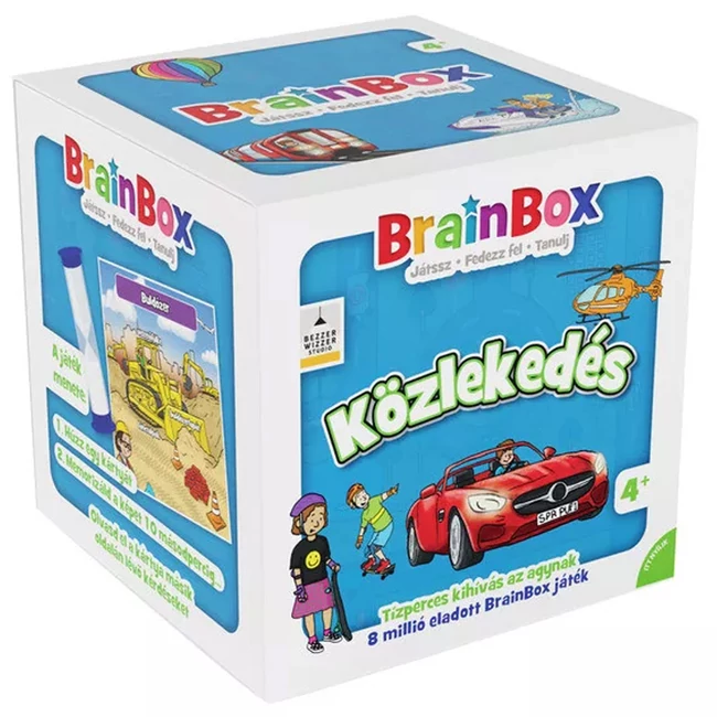 Közlekedés társasjáték – Brainbox