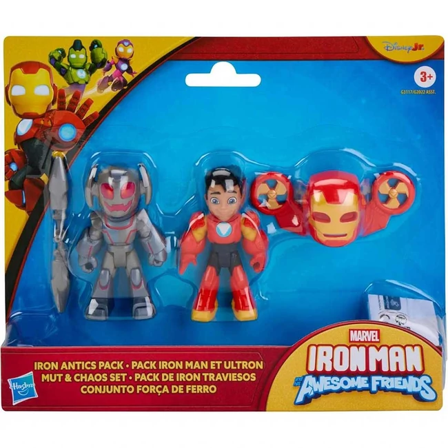 Marvel Vasember és csodálatos barátai - Iron Antics Vasember és Ultron játékszett - Hasbro