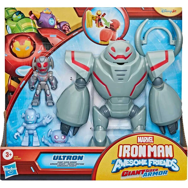 Marvel Vasember és csodálatos barátai - Giant Sized Armor Ultron játékszett - Hasbro