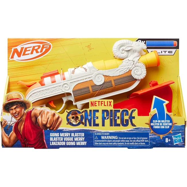 Nerf: One Piece Going Merry Blaster szivacslövő fegyver - Hasbro