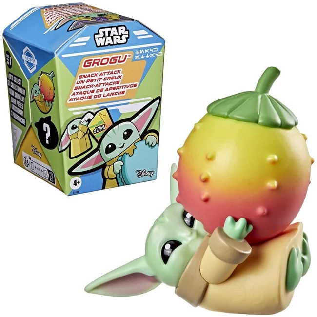 Star Wars: Grogu Snack Attack meglepetés figura 1db - Hasbro