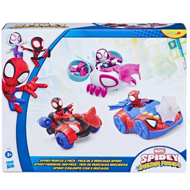 Póki és csodálatos barátai: Szuperhősök és járgányaik játékszett – Hasbro