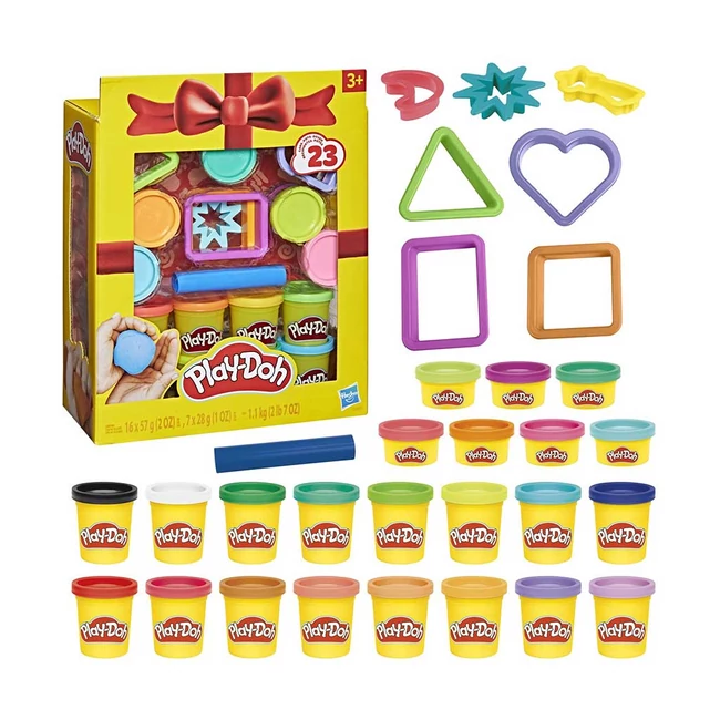 Play-Doh: Gyurmakészlet 23 db tégely gyurmával és más kiegészítőkkel – Hasbro