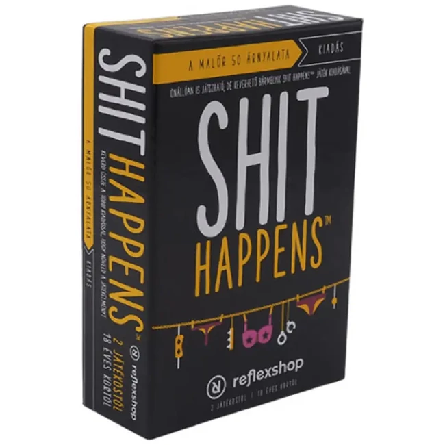 Shit happens: A malőr 50 árnyalata társasjáték