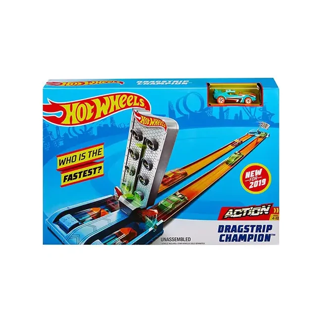 Hot Wheels: Dragstrip Champion gyorsulási bajnokság pályaszett – Mattel