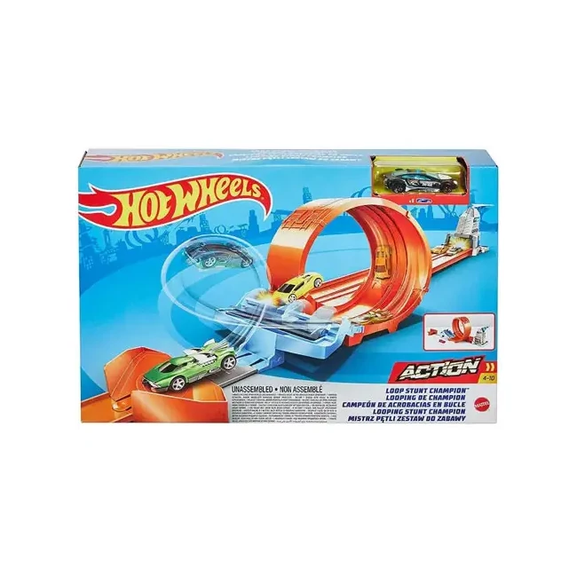 Hot Wheels: Loop Stunt bajnokság pályaszett – Mattel