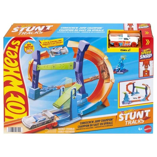 Hot Wheels Corksrew Jump bajnokság pályaszett – Mattel