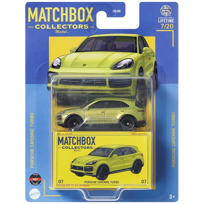 Matchbox Collectors: Porsche Cayenne Turbo gyűjtői kisautó 1/64-es méretarány – Mattel