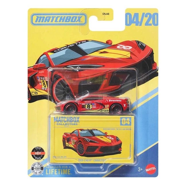 Matchbox Collectors: 2020 Chevy Corvette gyűjtői dobozos kisautó 1/64 - Mattel