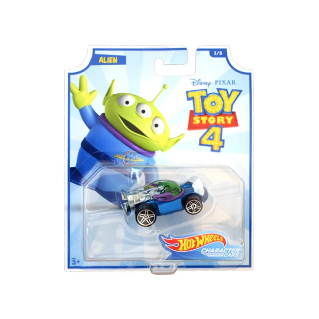 Hot Wheels Toy Story 4: Űrlény kisautó 1/64 – Mattel