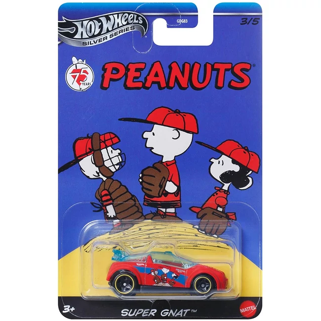 Hot Wheels: Snoopy Super Gnat kisautó 1/64 – Mattel