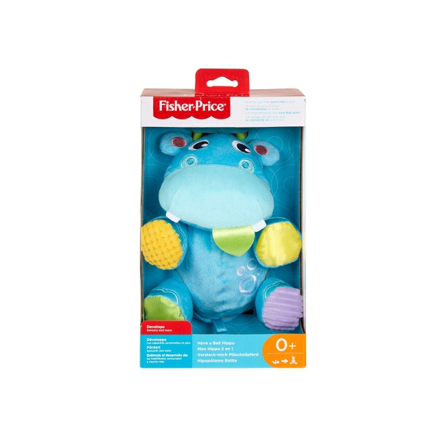 Fisher-Price: Gombóc víziló foglalkoztató plüss játék – Mattel