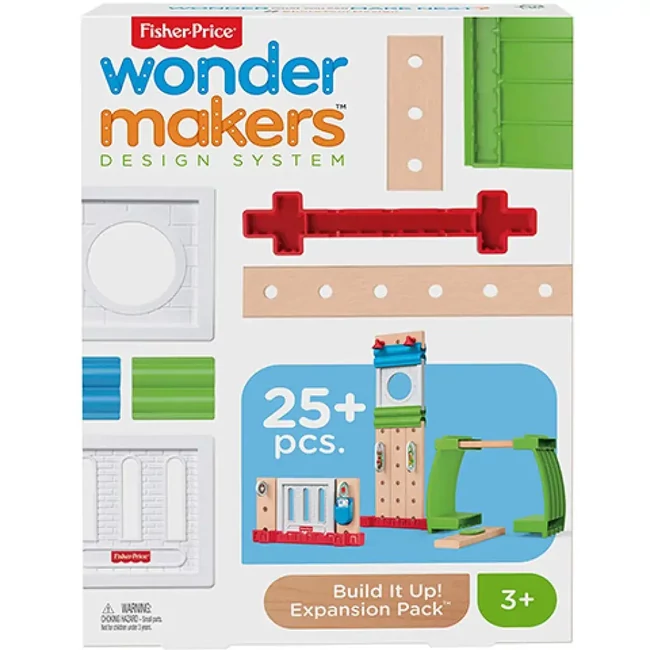 Fisher-Price: Wonder Makers építő készlet 25 db-os – Mattel