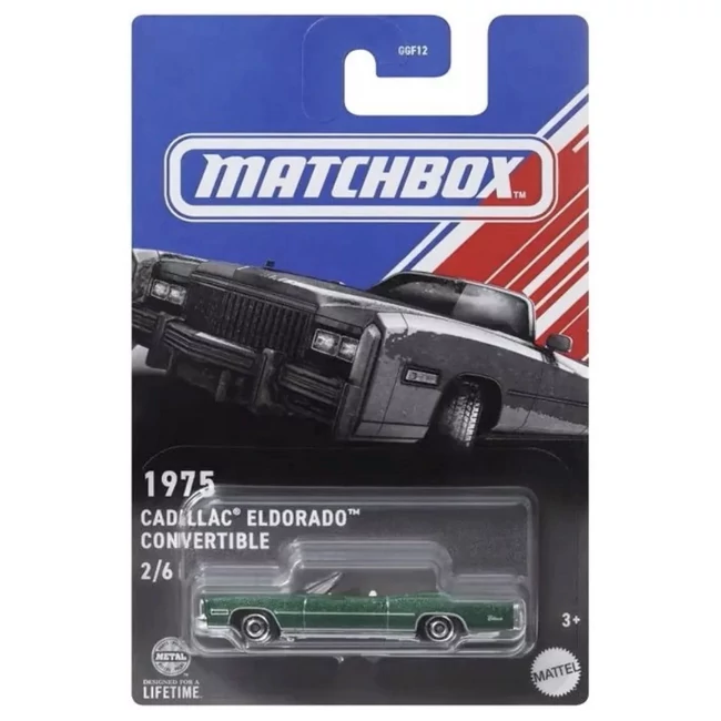 Matchbox: Ikonikus 1975 Cadillac Eldorado Convertible kisautó – Mattel