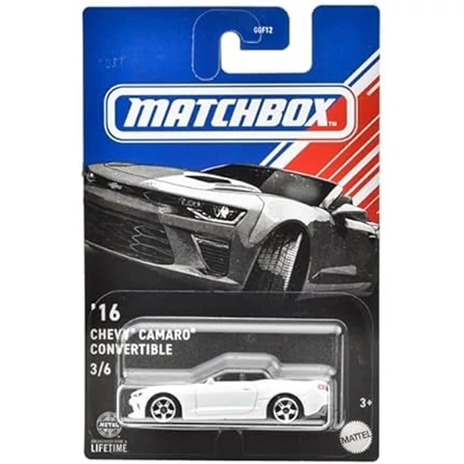 Matchbox: Ikonikus '16 Chevy Camaro Convertible kisautó – Mattel
