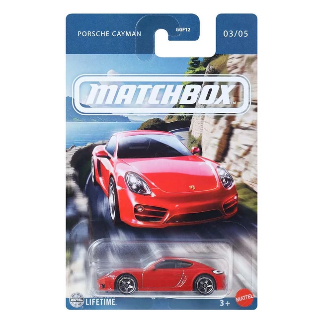 Matchbox: Ikonikus Porsche Cayman kisautó 1/64 – Mattel