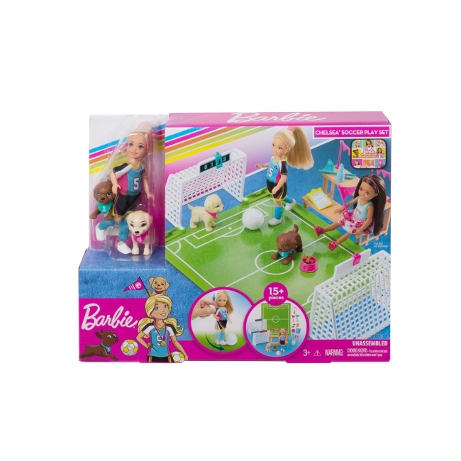 Barbie Dreamhouse Adventures: Chelsea foci játékszett – Mattel